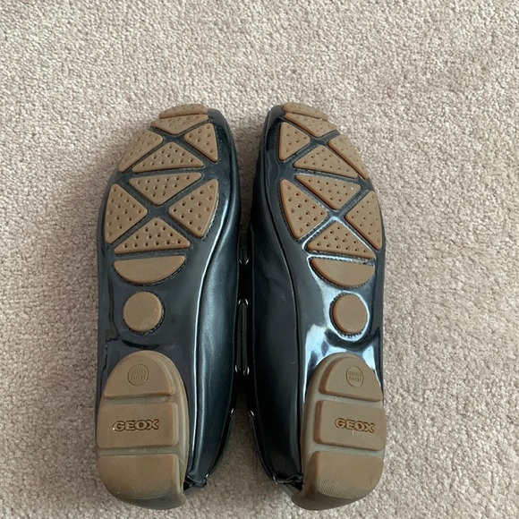 Geox leather flats/loafers/boat shoes - Picture 5 of 6